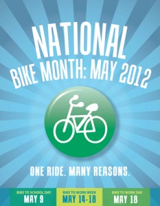 National Bike Month is May 2012